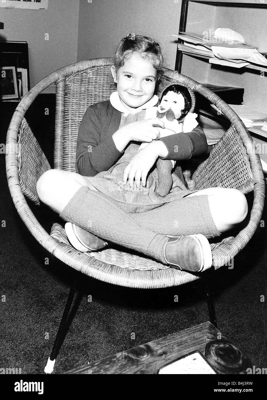 Drew Barrymore attrice Dicembre 1982 DBase MSI Foto Stock
