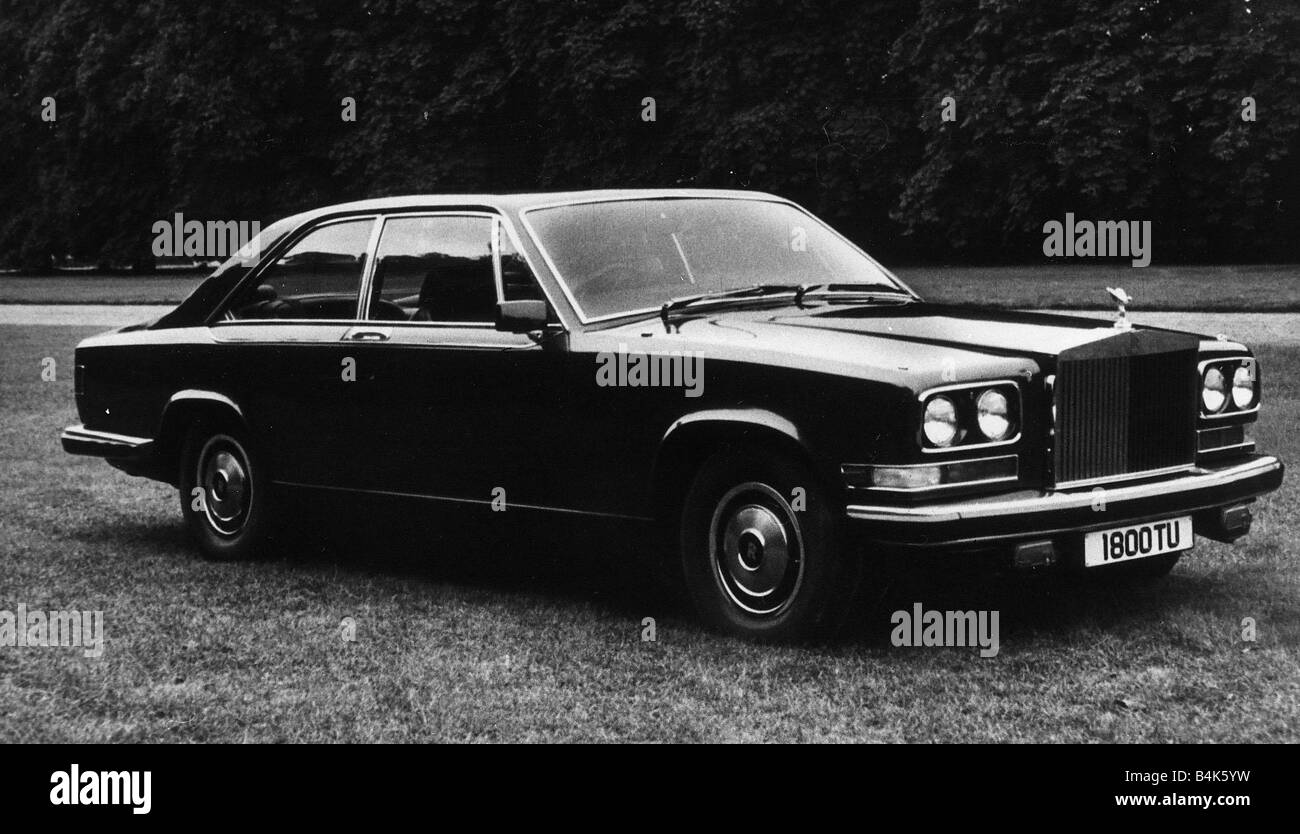 Rolls Royce Camargue auto nel 1975 Foto Stock