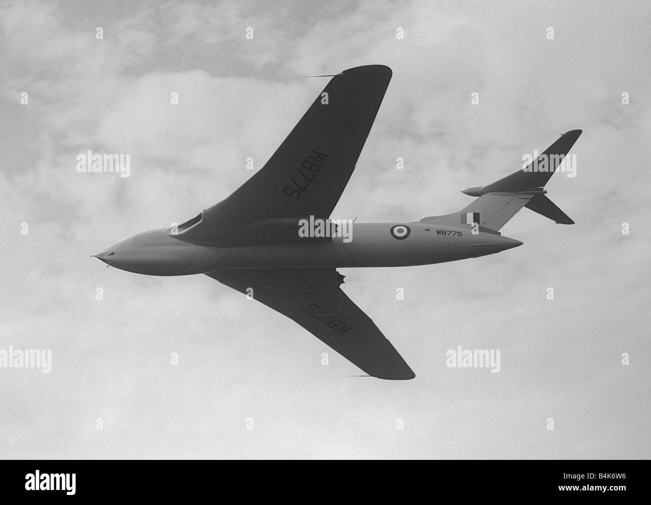 Aeromobile Handley Page Victor V vigore bomber sett 1955 battenti al dispositivo SBAC Farnborough Air Show 1955 LFEY003 Volo100 Foto Stock