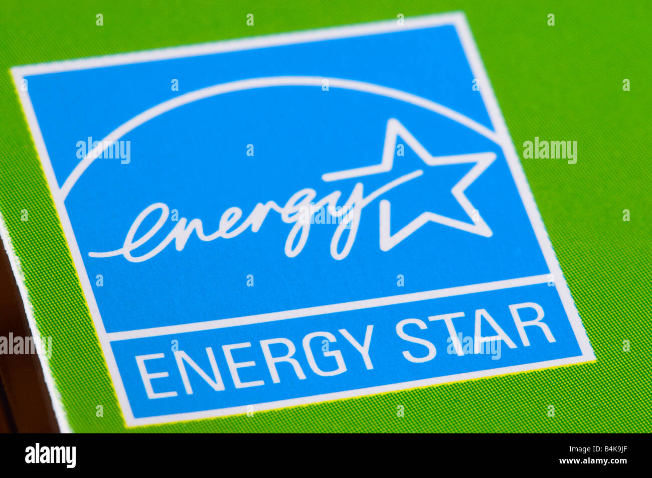 Il logo Energy Star Foto Stock