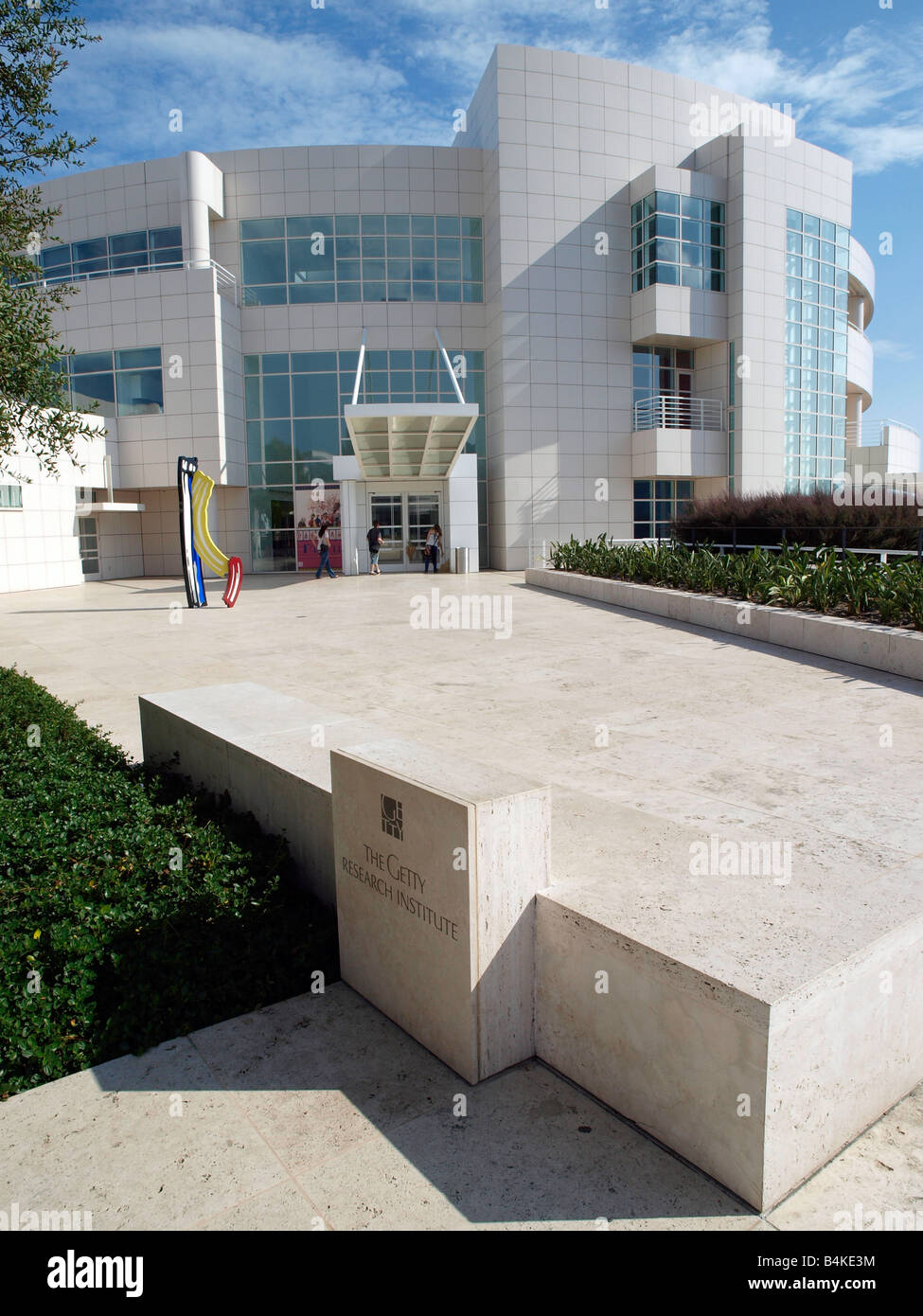 Getty Research Institute Getty Center di Santa Monica a Los Angeles California USA Foto Stock