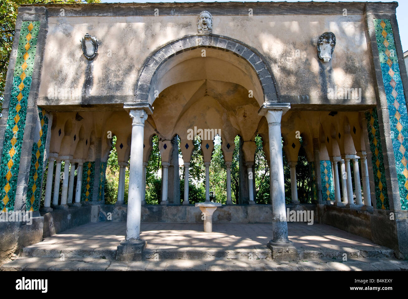 I giardini di Villa Cimbrone, Ravello, Italia Foto Stock