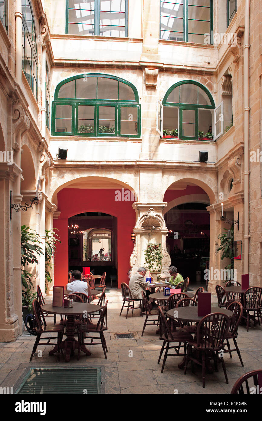 Museo del Teatro Manoel de La Valletta Malta Foto Stock