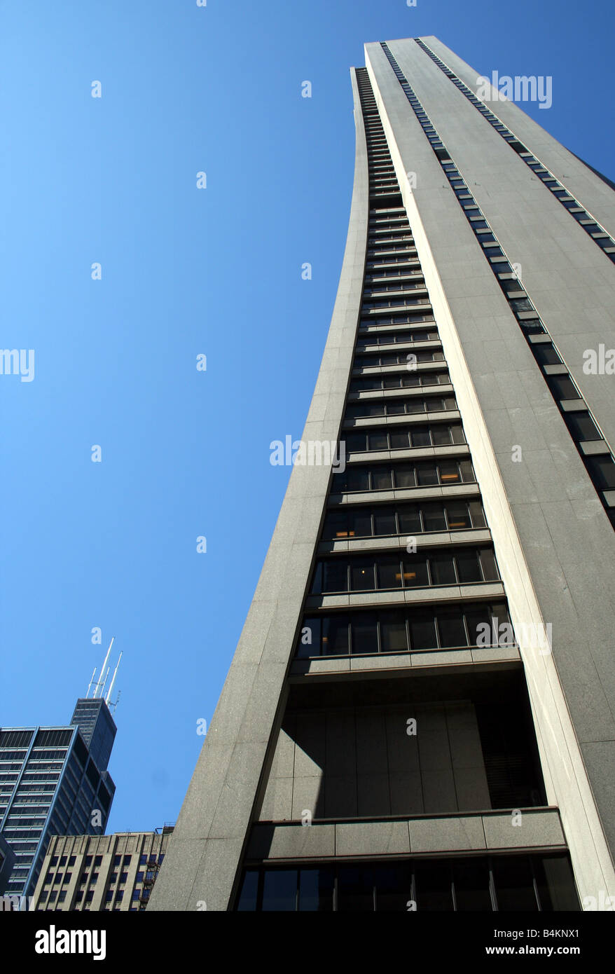 J P Morgan Chase Tower, Chicago, Illinos. Foto Stock