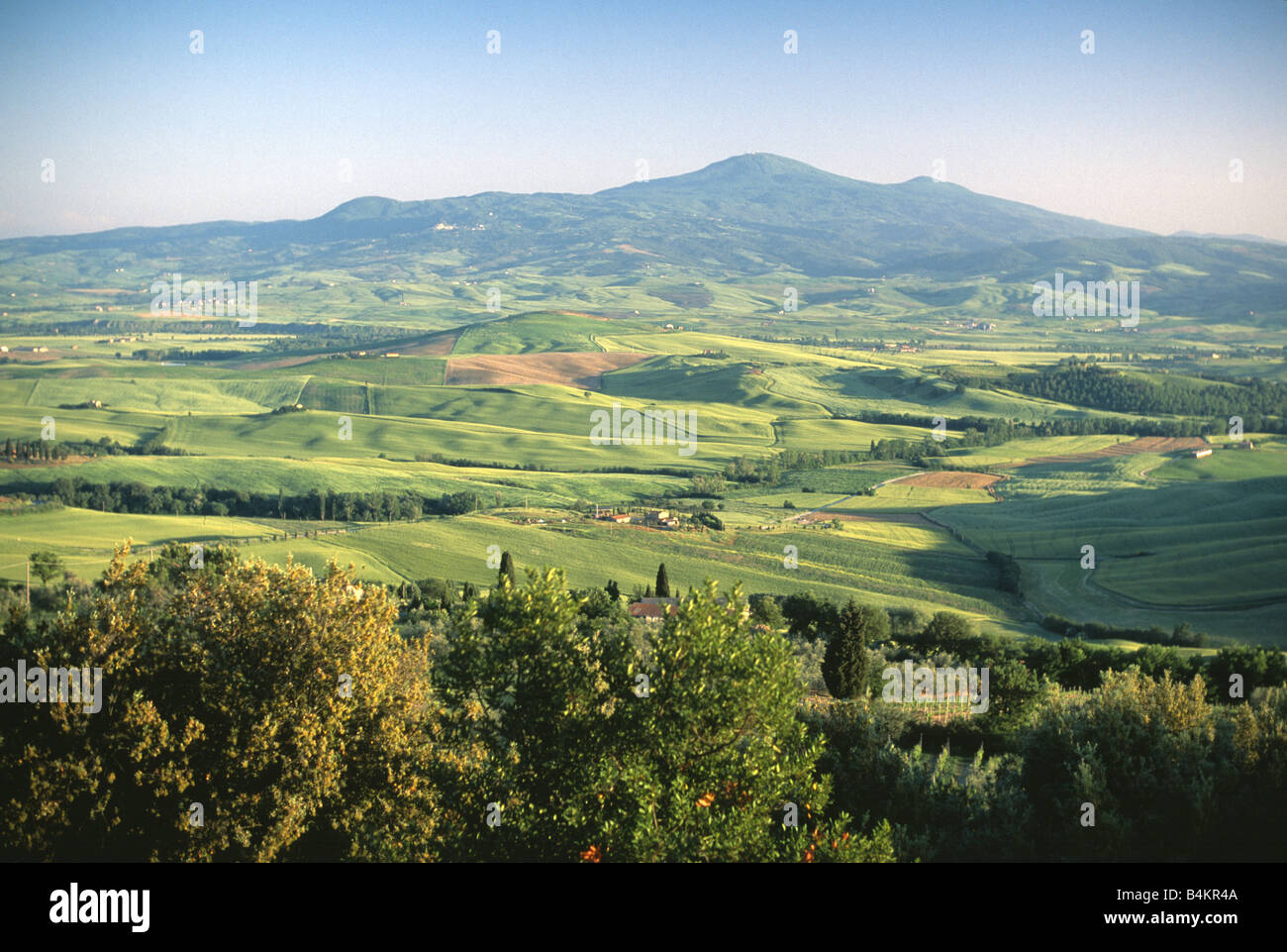 Monte Amiata La montagna più alta in Toscana Italia Foto stock - Alamy