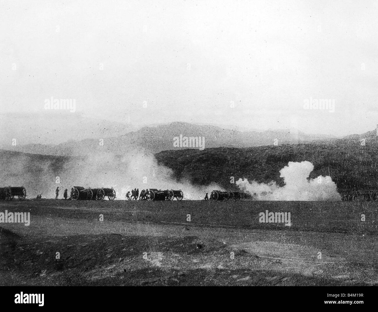 1919 L'esercito britannico attempta terza invasione dell'Afghanistan Foto Stock