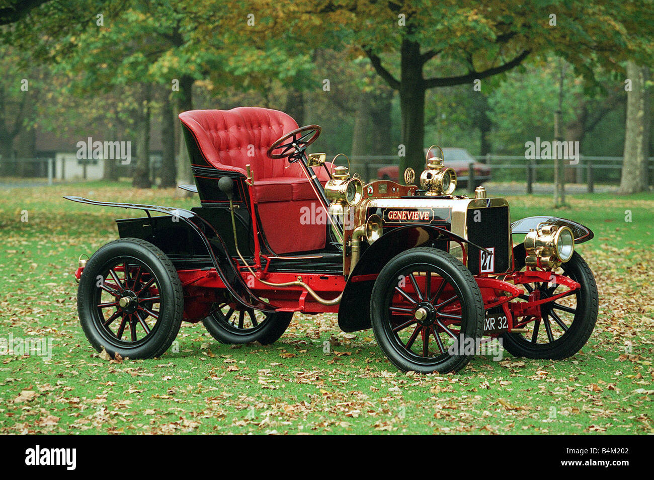 Londra a Brighton auto d'epoca, eseguire Novembre 1993 Vintage vechicles Genevieve Foto Stock
