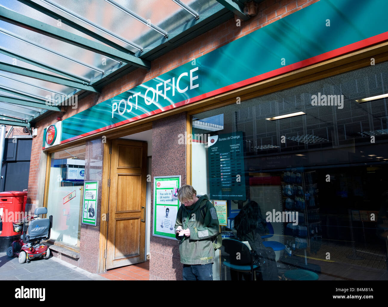 Il Post Office branch GPO. Per solo uso editoriale Foto Stock