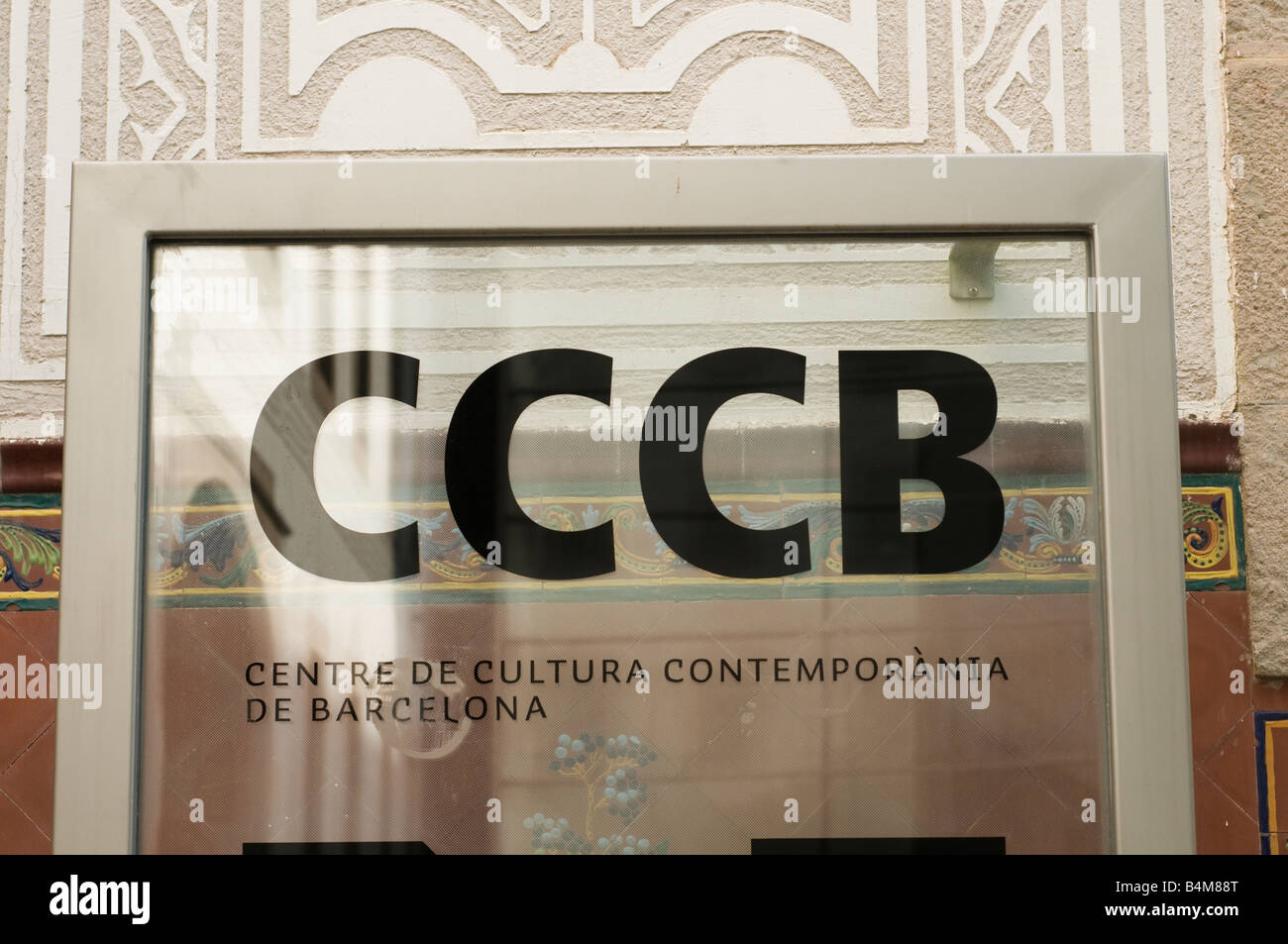 CCCB, Barcellona Centro di Cultura Contemporanea. Foto Stock