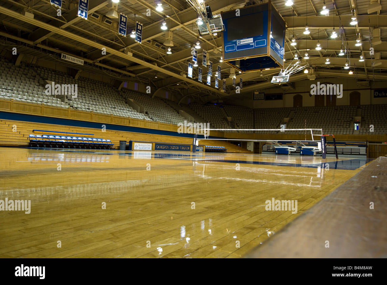 Cameron stadio al coperto presso la Duke University di Durham NC Foto Stock