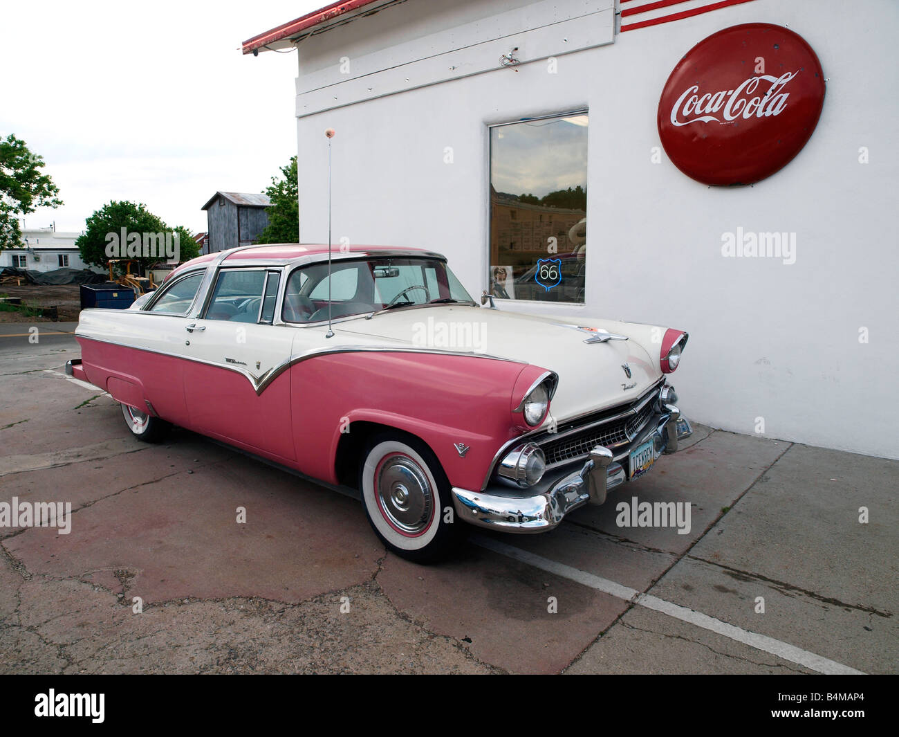 1955 Ford Fairlane Crown Victoria Foto Stock