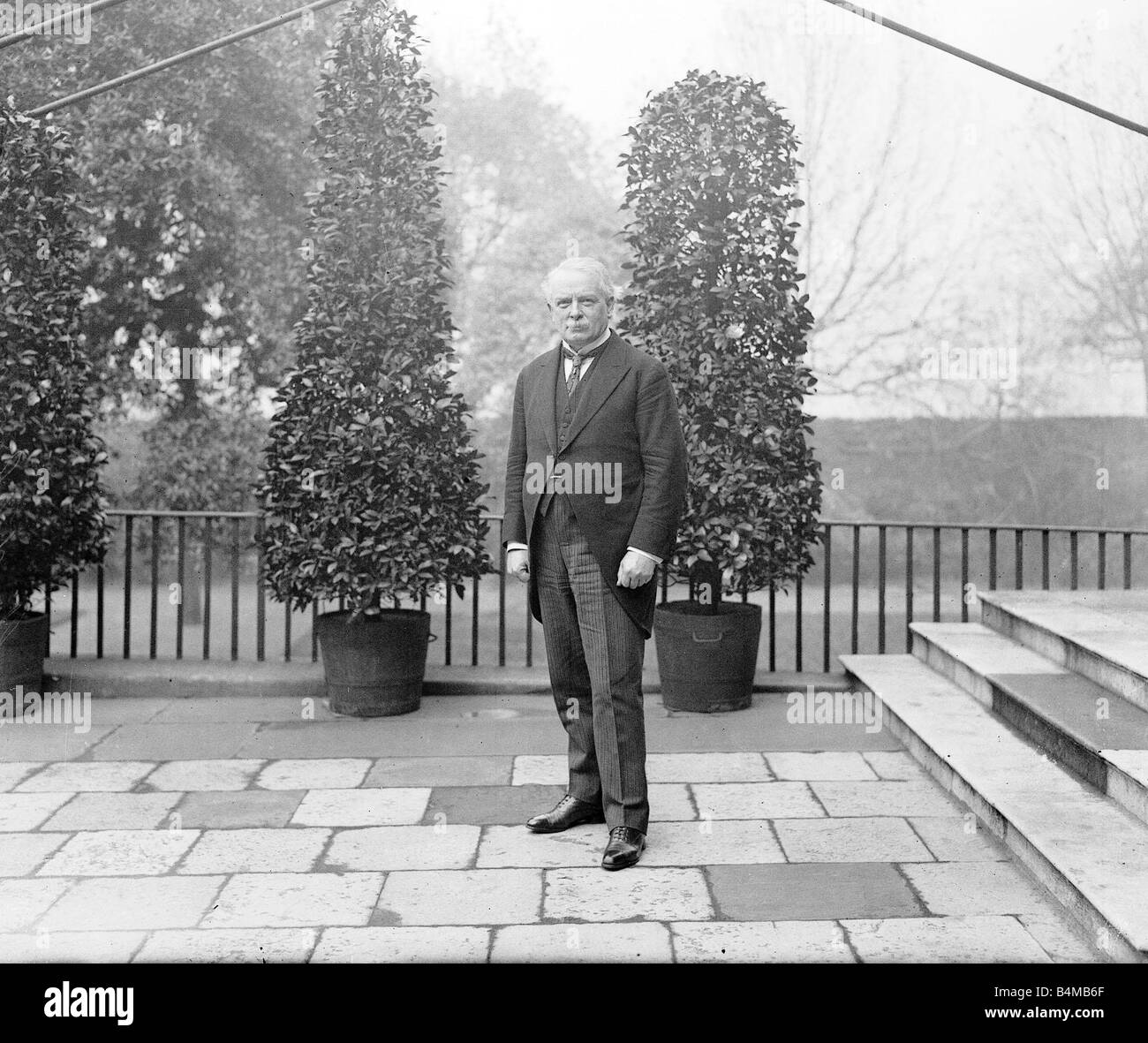 Signor David Lloyd George MP leader del partito liberale Foto Stock