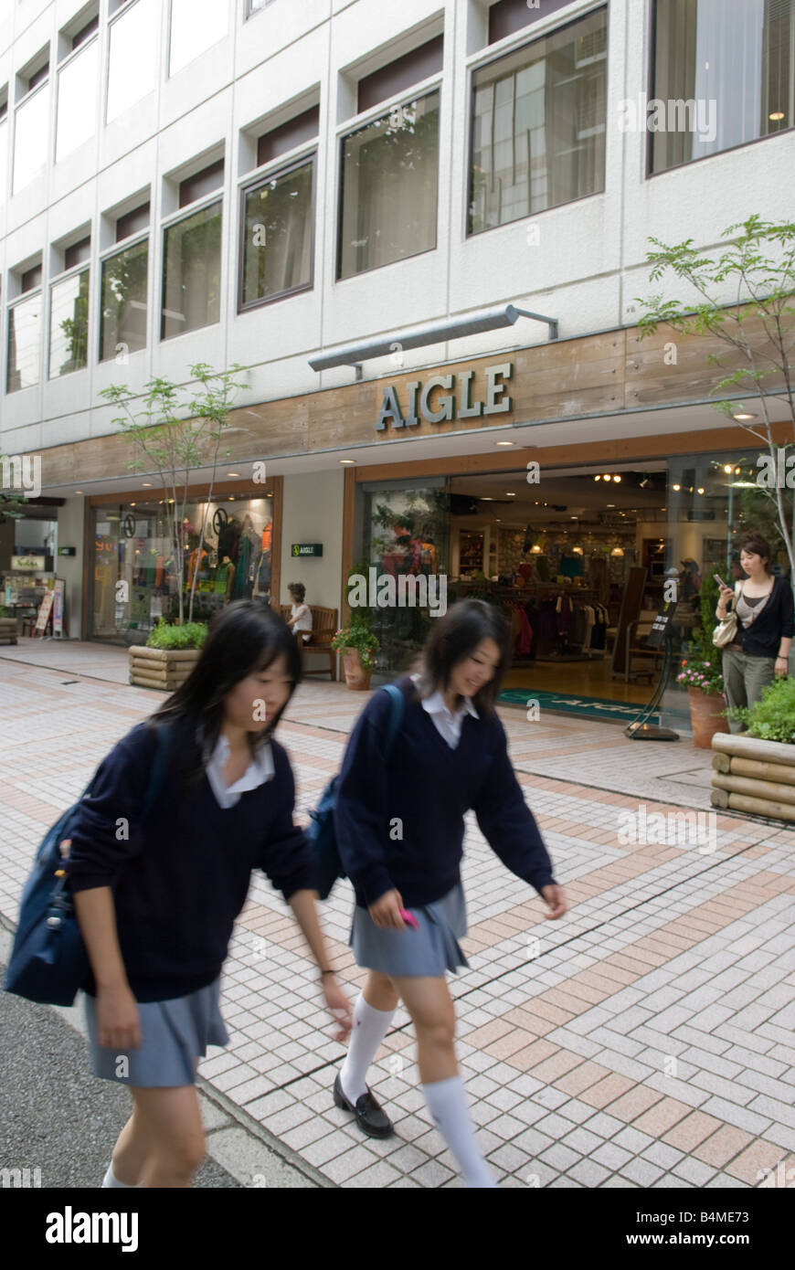 Aigle store in Tokyo, Giappone. Foto Stock