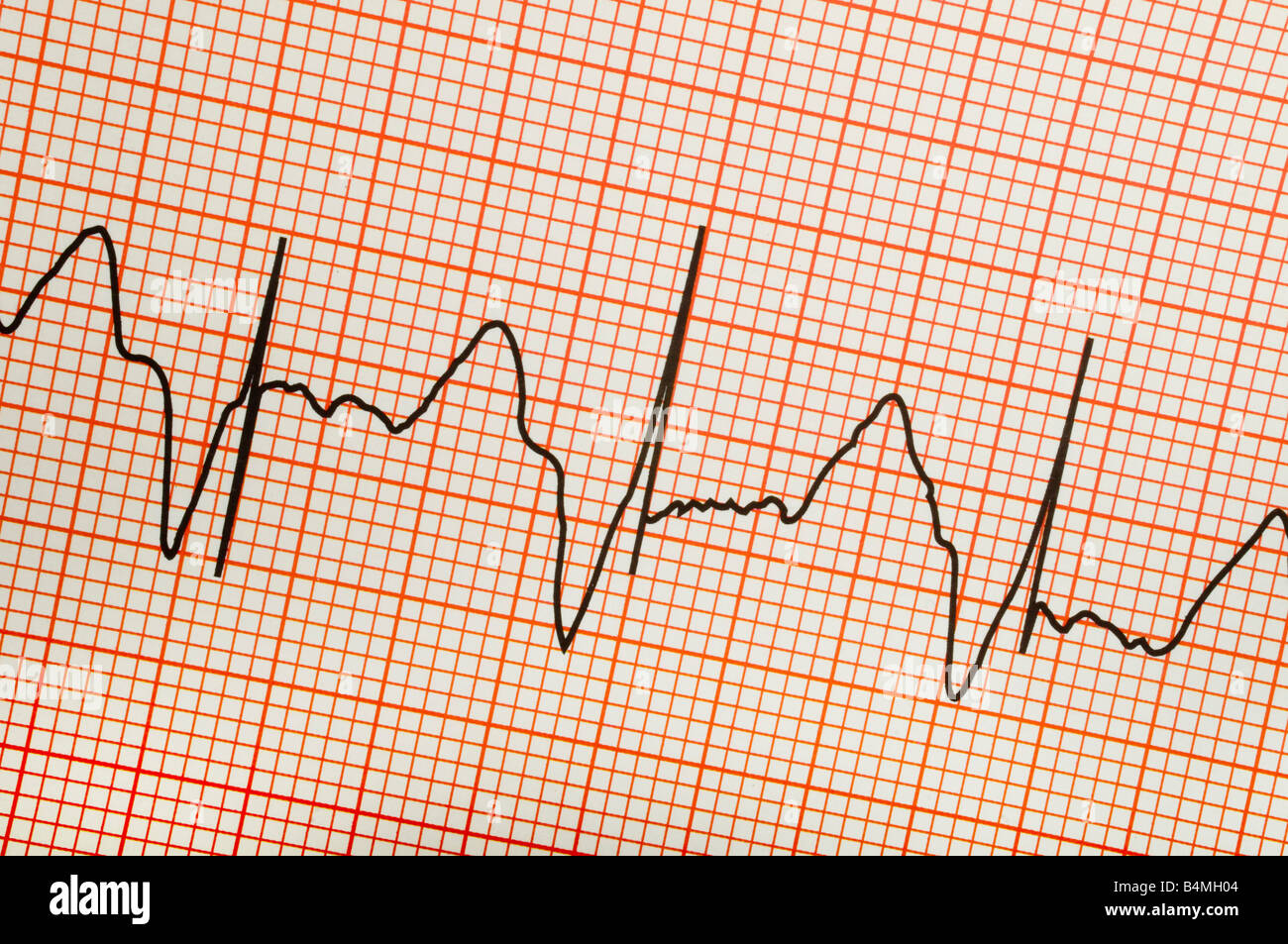 Cuore striscia di lettura Foto Stock