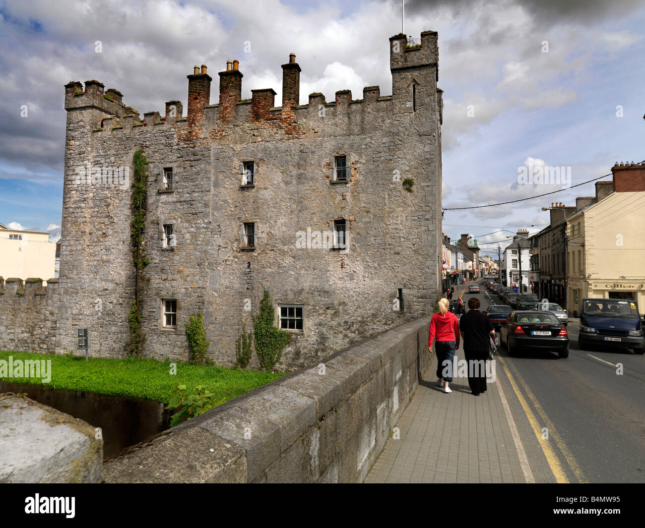 Il castello di bianchi Athy Co Kildare Irlanda Foto Stock