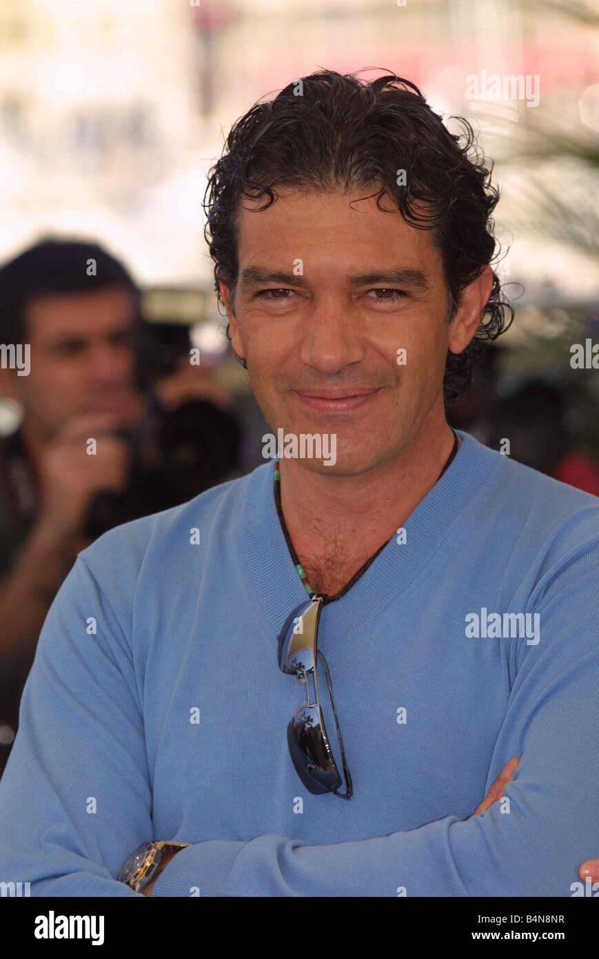 Antonio Banderas a Cannes Film Festival 2004 Foto Stock