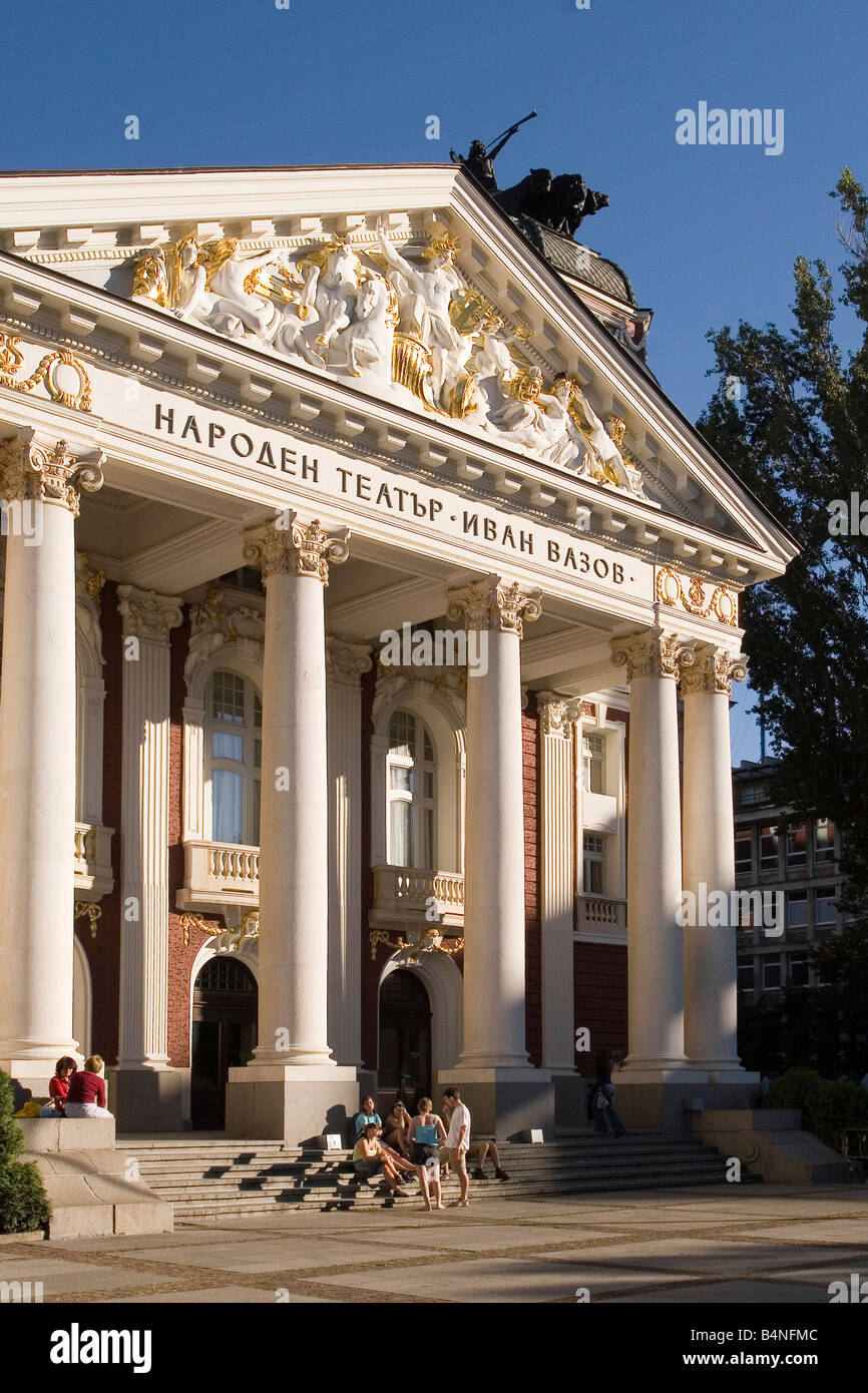 Ivan Vasov Teatro Nazionale, Sofia, Bulgaria 2008 Foto Stock