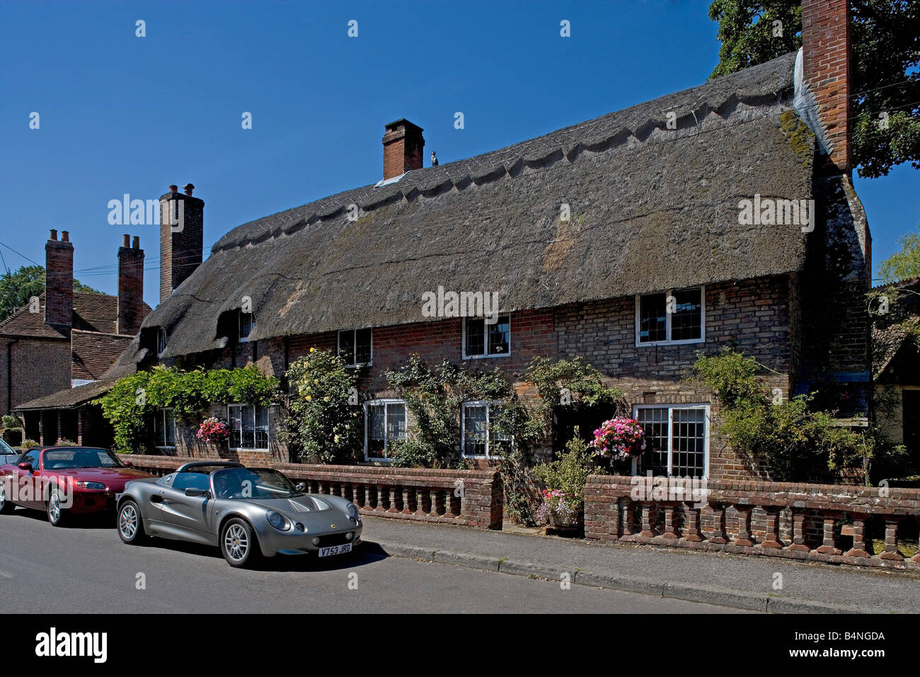 Jane Austen s house Chawton Hampshire Gran Bretagna Regno Unito Foto Stock