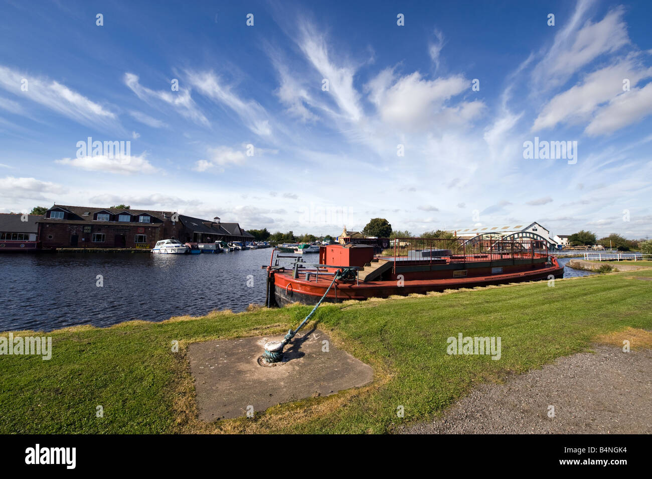 Stanley Ferry a Wakefield, West Yorkshire, Gran Bretagna Foto Stock