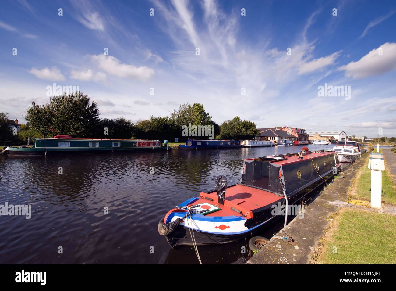 Stanley Ferry a Wakefield, West Yorkshire, Gran Bretagna Foto Stock