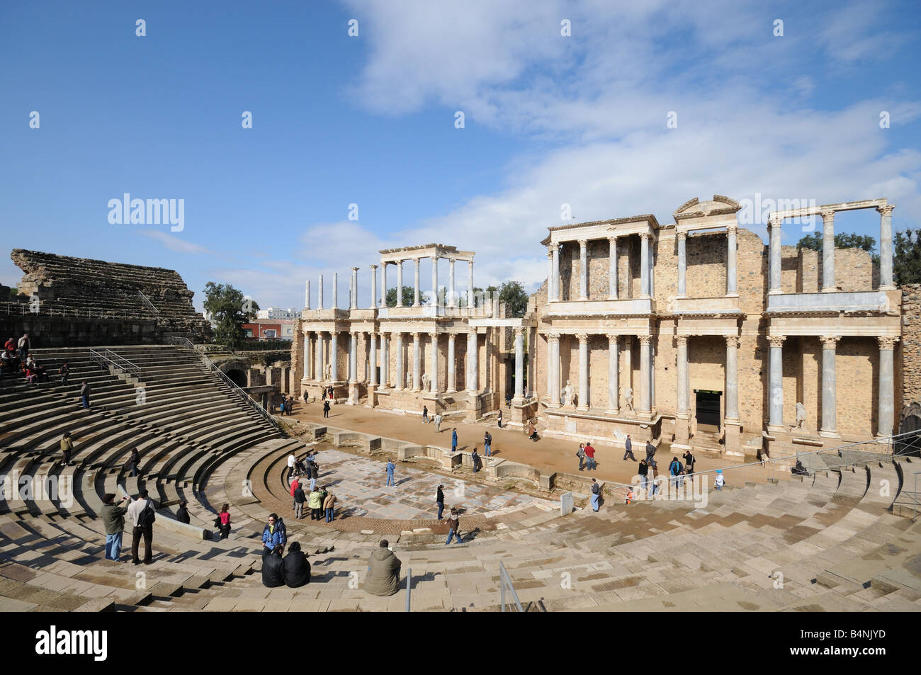 Teatro romano Teatro Romano Merida Extremadura Spagna Foto Stock