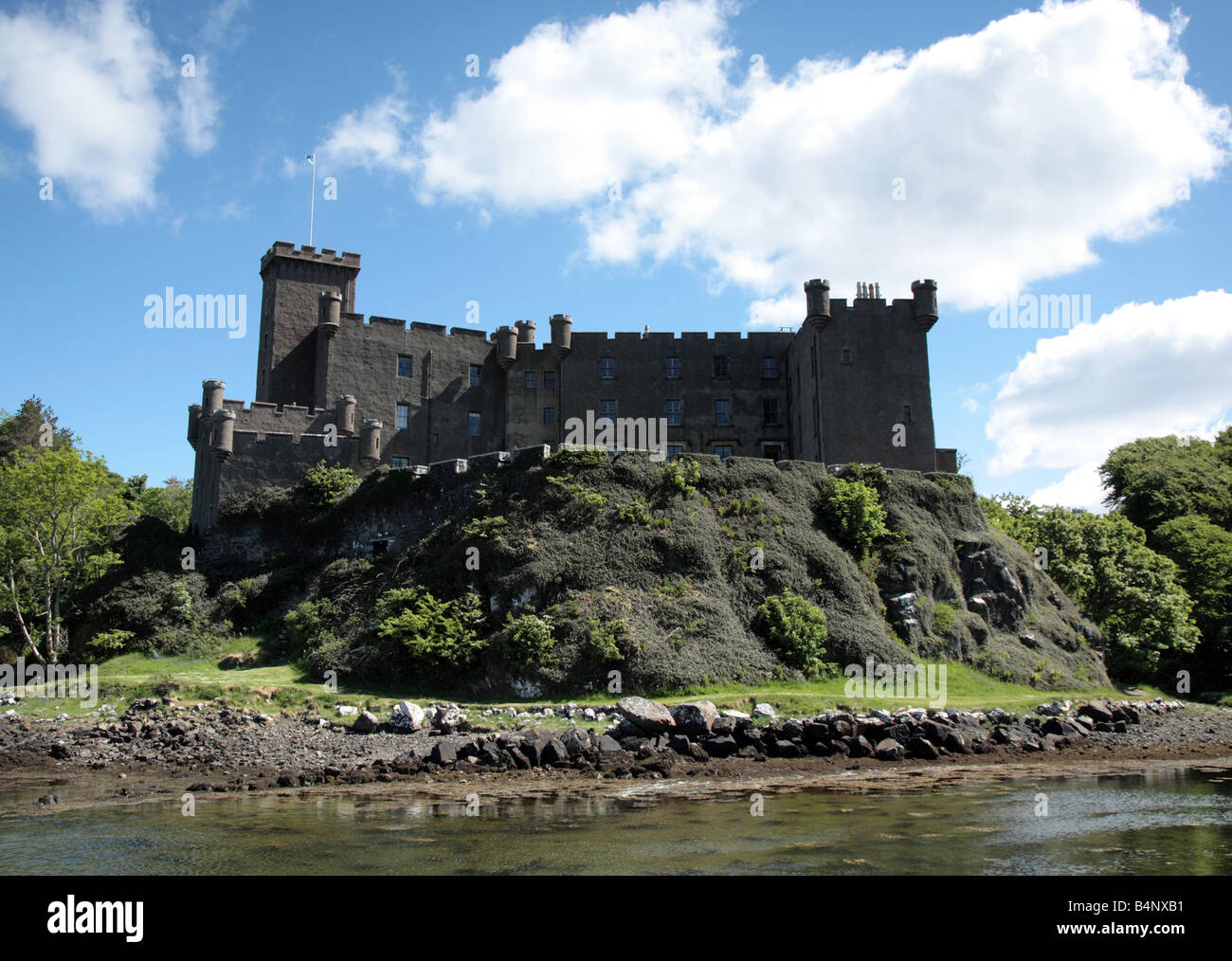 Il castello di Dunvegan. Isola di Skye Foto Stock