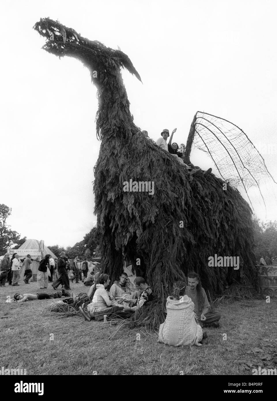 Glastonbury Festival Foto Stock