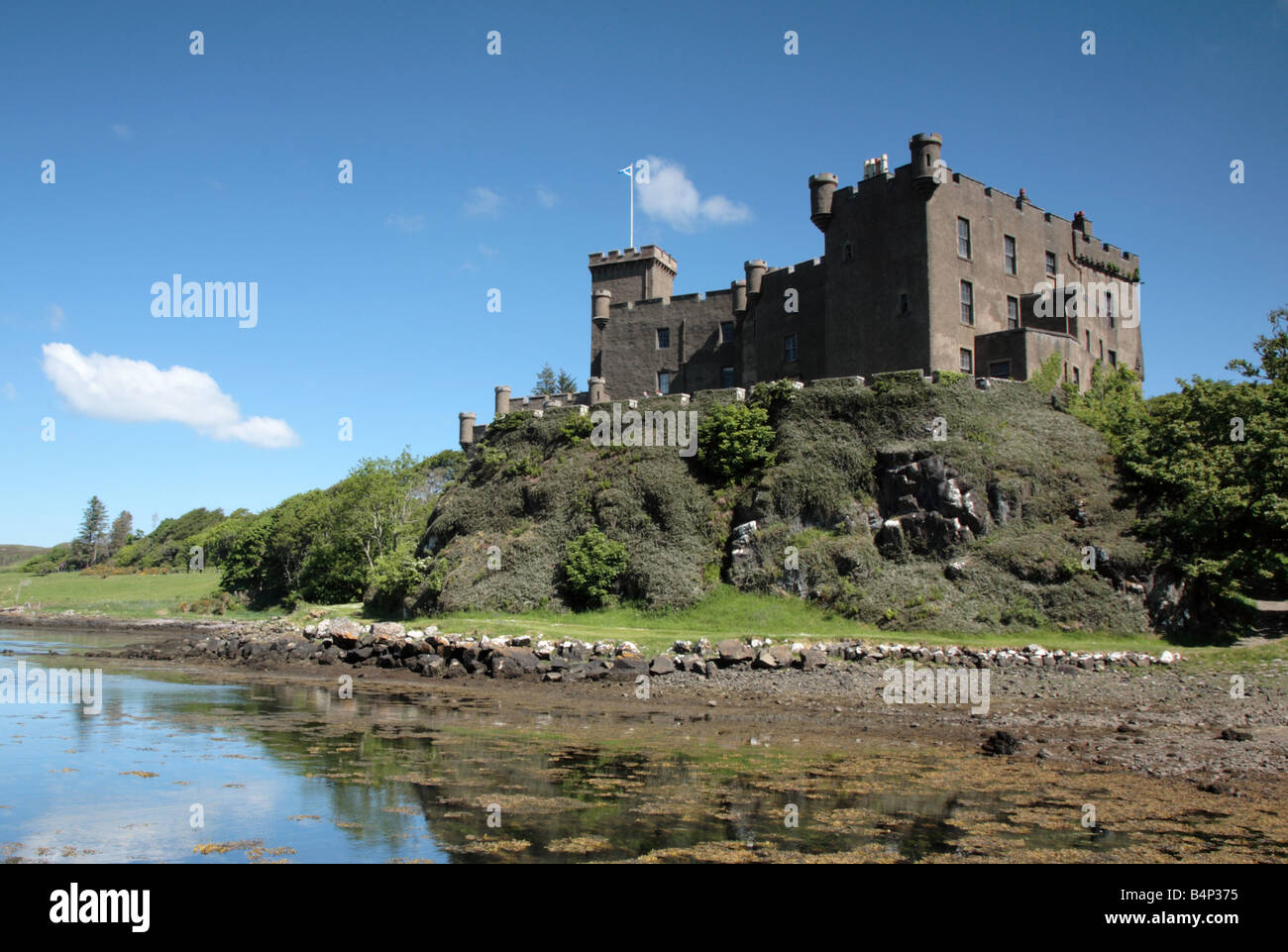 Il castello di Dunvegan. Isola di Skye Foto Stock