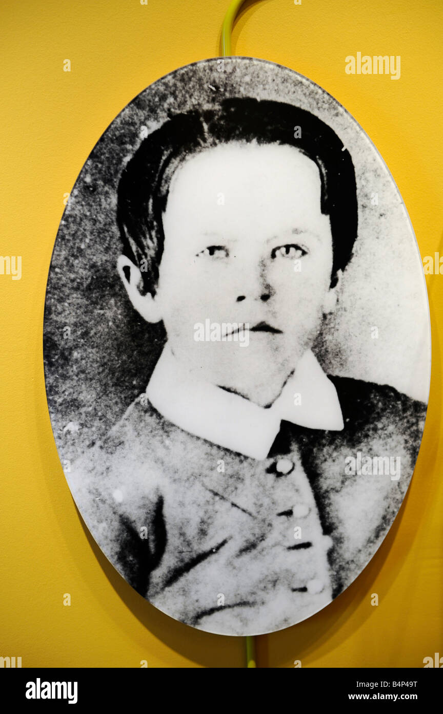 Immagine di Thomas Alva Edison in età10 Foto Stock
