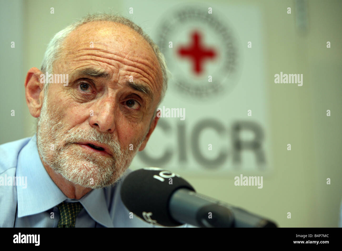 Jakob Kellenberger è sin dall'inizio dell'anno 2000 il presidente del Comitato internazionale della Croce Rossa (CICR). Foto Stock