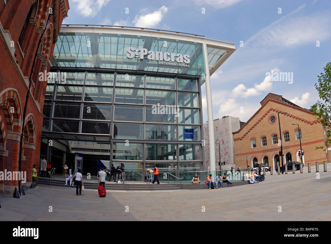 Dalla stazione ferroviaria internazionale di St Pancras, London Foto Stock