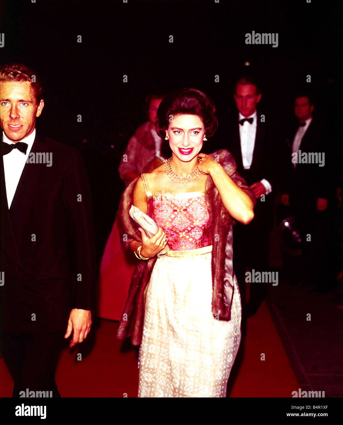 La principessa Margaret e Lord Snowdon Ottobre 1963 all'Hilton hotel Foto Stock