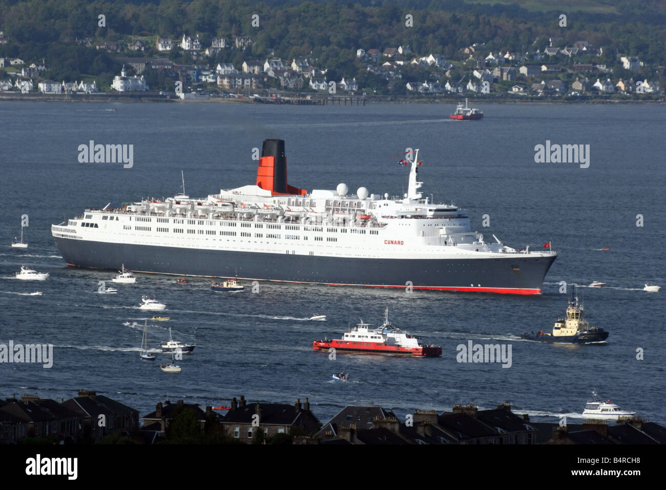 La Queen Elizabeth ll Foto Stock