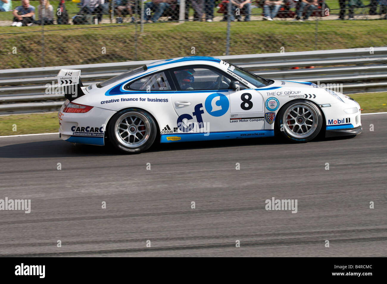 Porsche Carrera Cup Gran Bretagna, Brands Hatch, 21 Settembre 2008 Foto Stock