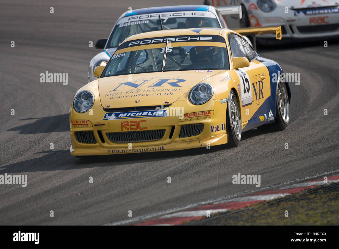 Porsche Carrera Cup Gran Bretagna, Brands Hatch, 21 Settembre 2008 Foto Stock