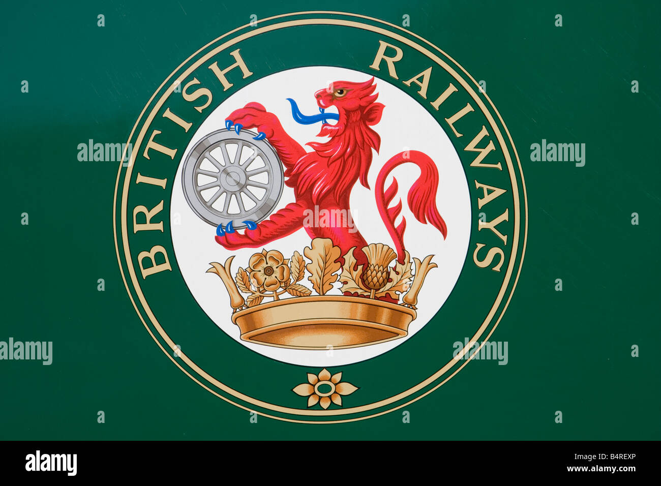 Vecchio British Railways emblema Foto Stock