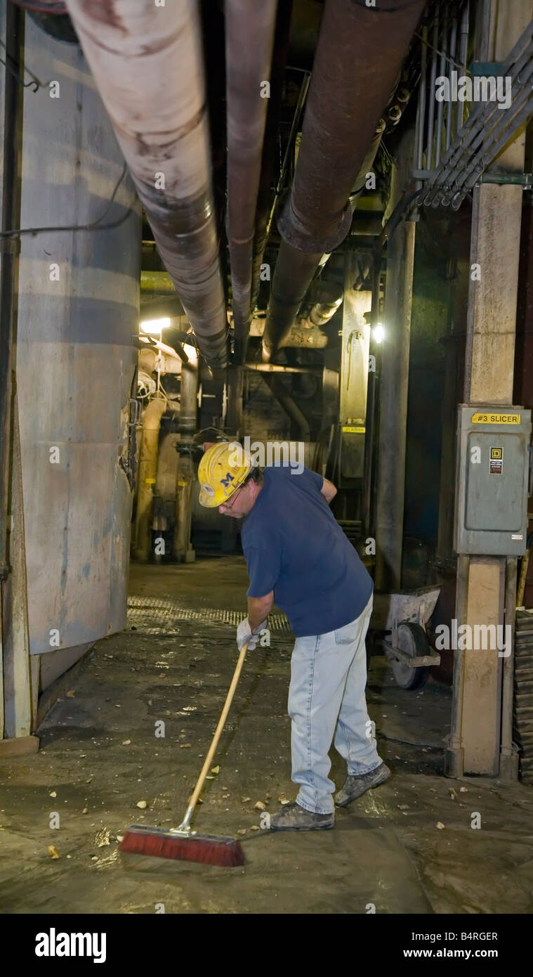 Fabbrica dello zucchero Foto Stock