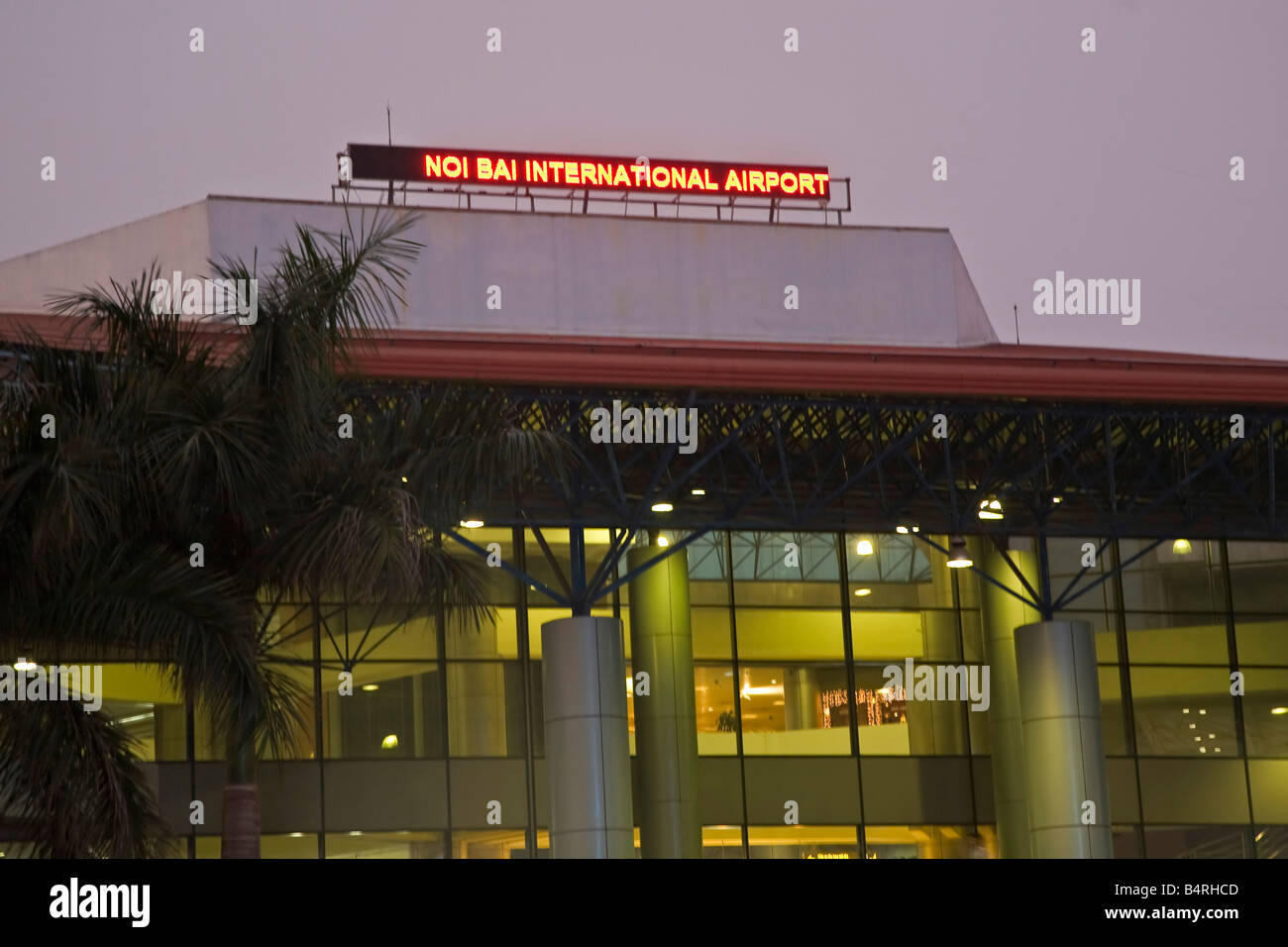 Dall'Aeroporto Internazionale di Noi Bai Hanoi Vietnam Foto Stock