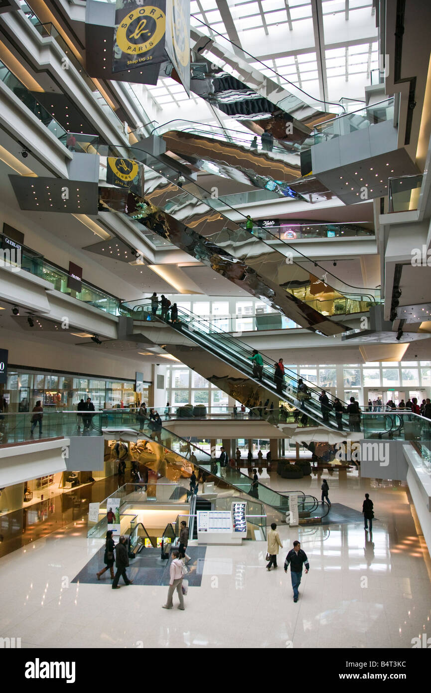Cina, Hong Kong Kowloon, Yau Yat Tsuen, Festival a piedi dal Centro Commerciale per lo Shopping (2007) Foto Stock