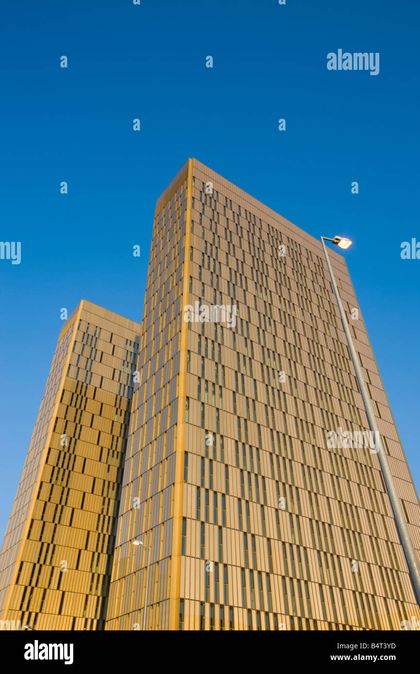 Lussemburgo Il Lussemburgo città, Plateau de Kirchberg, Diritto dell'Unione europea Corte di edifici Foto Stock