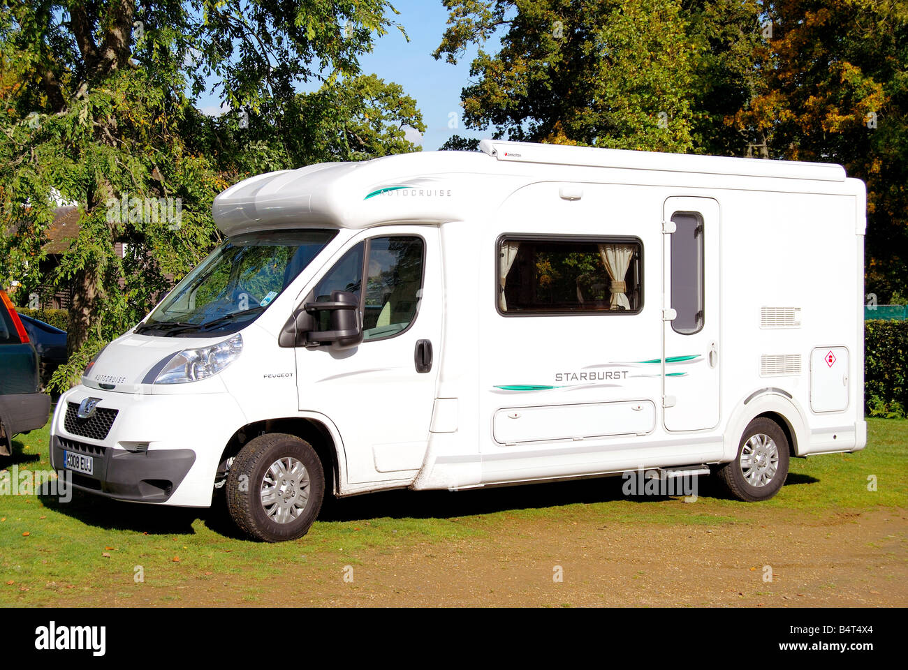 Peugeot Starburst Autocruise camper, Lamberhurst, Kent, Regno Unito Foto Stock
