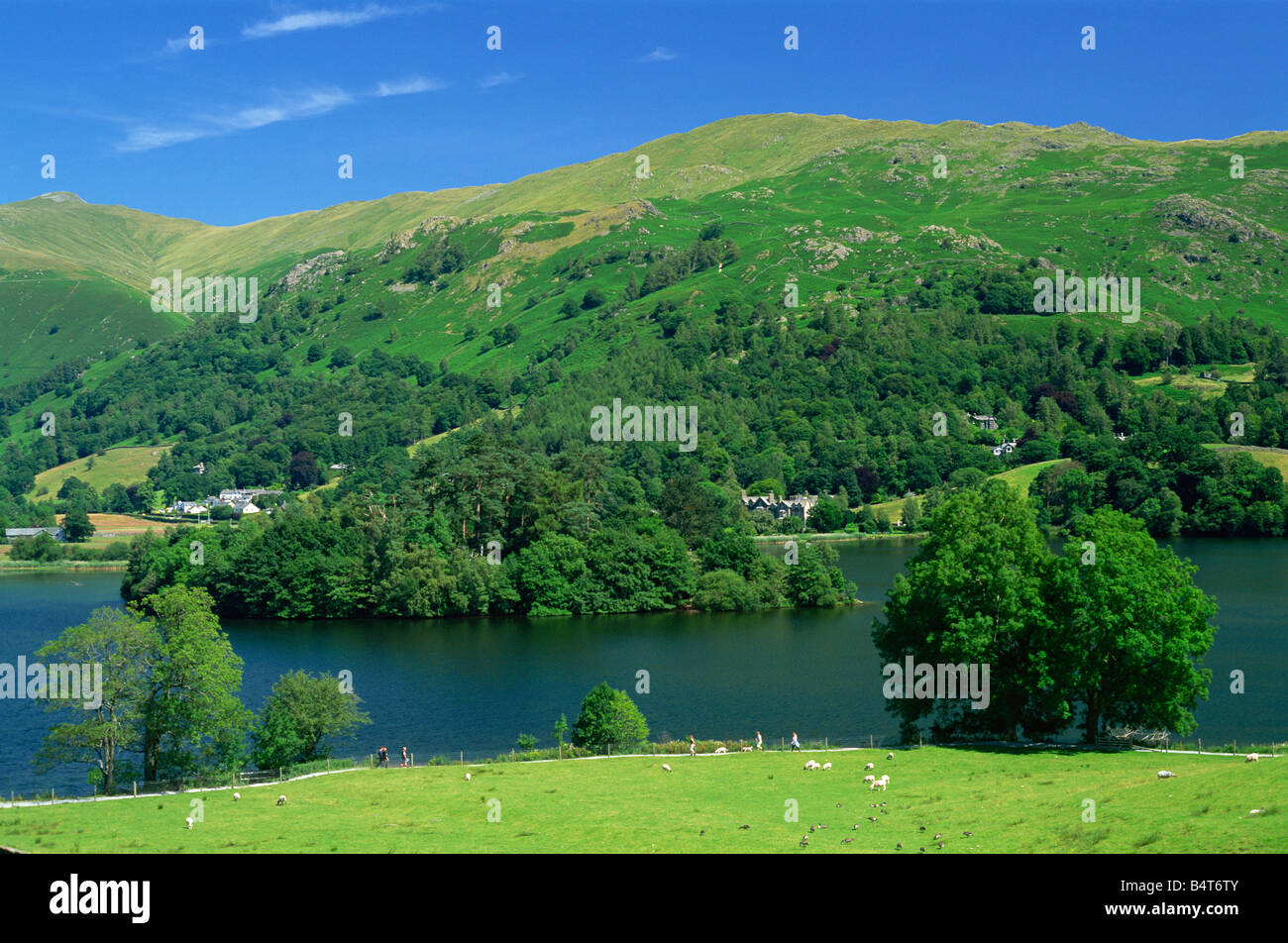 Inghilterra, Cumbria, Lake District, Grasmere Foto Stock