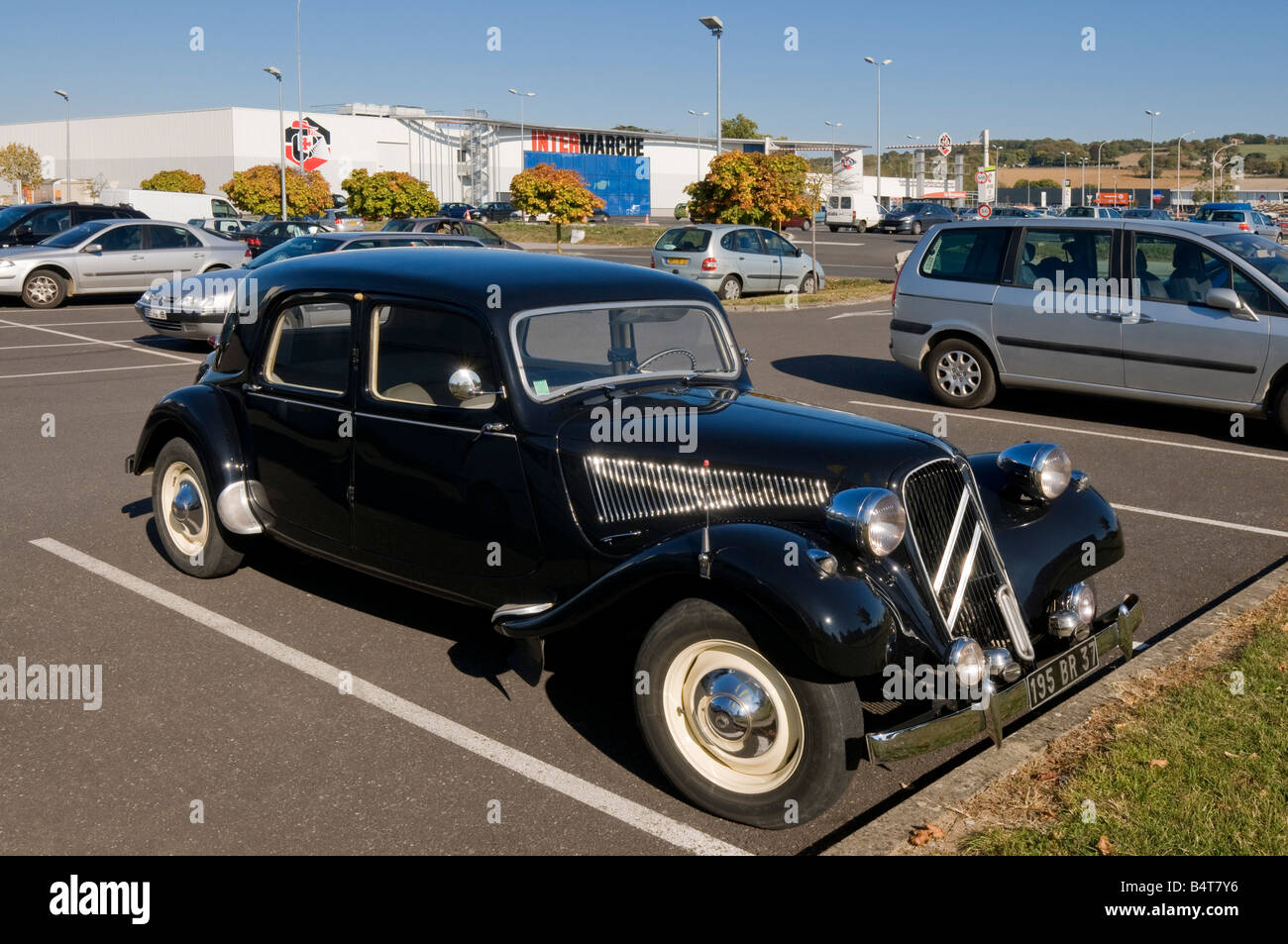 Anni Cinquanta Citroen 'Avant trazione', Francia. Foto Stock