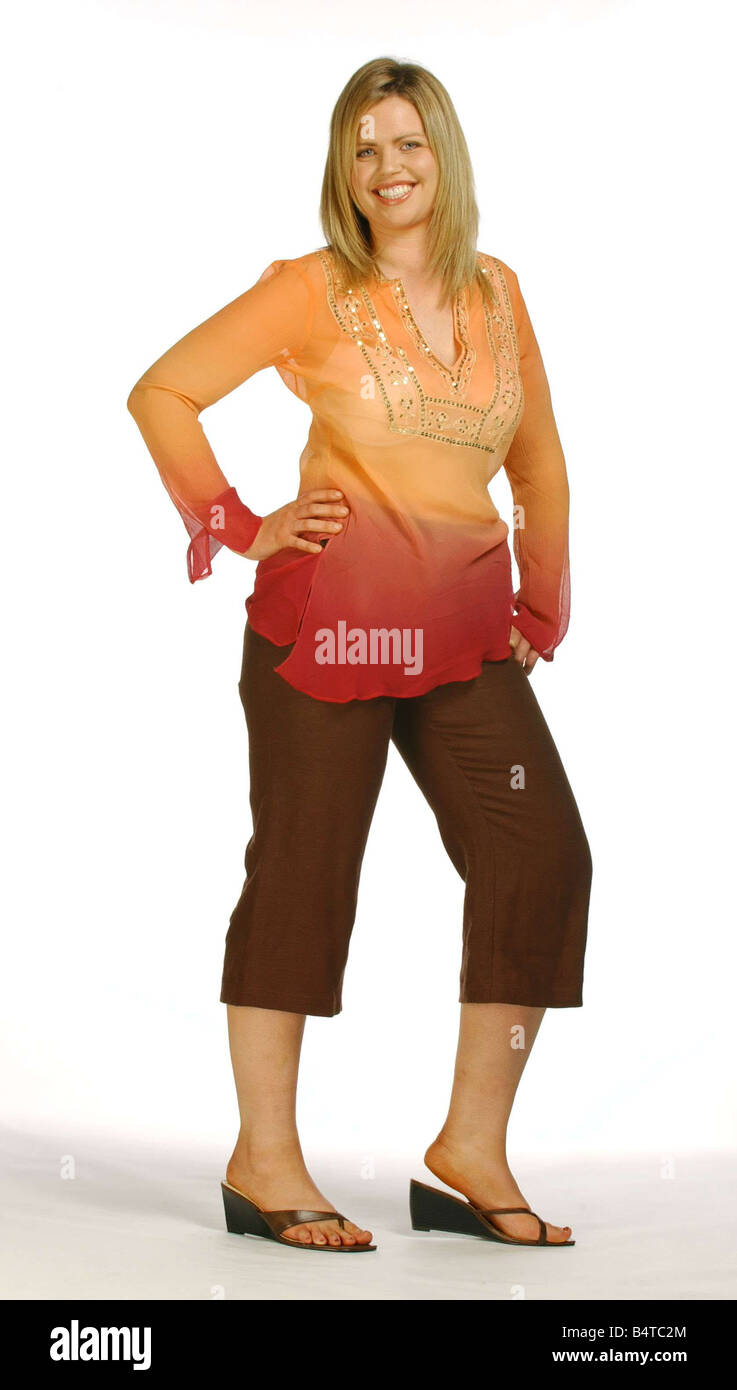 Pantaloncini funzione moda Giugno 2005 Shorts per le cosce di grandi dimensioni Foto Stock