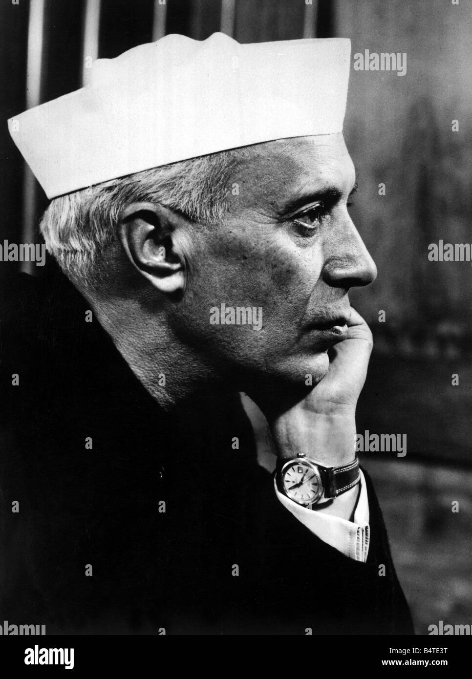 Pandit Jawaharlal Nehru Primo Ministro dell'India indiano alto commissario Gennaio 1973 Foto Stock