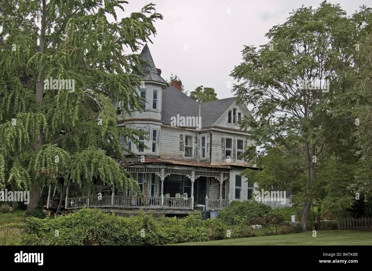 casa stregata Foto Stock