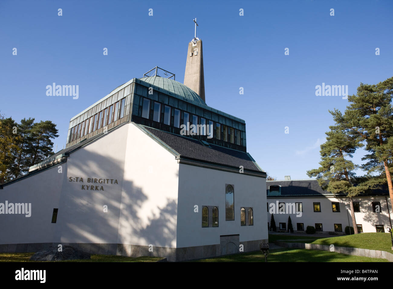 Santa Brigida chiesa a Nockeby (Svezia) Foto Stock