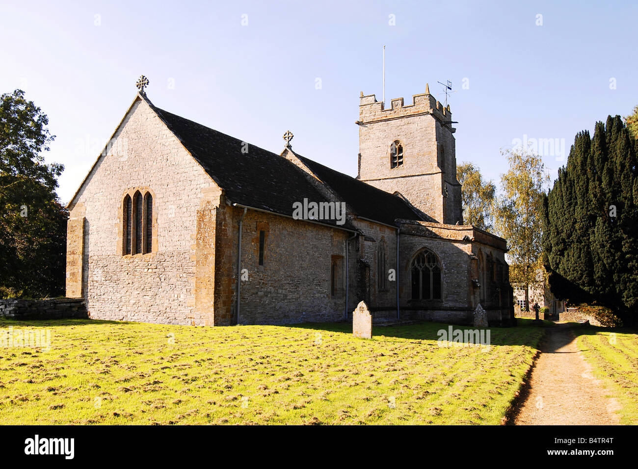 La chiesa parrocchiale di Marston Magna Somerset Inghilterra Foto Stock