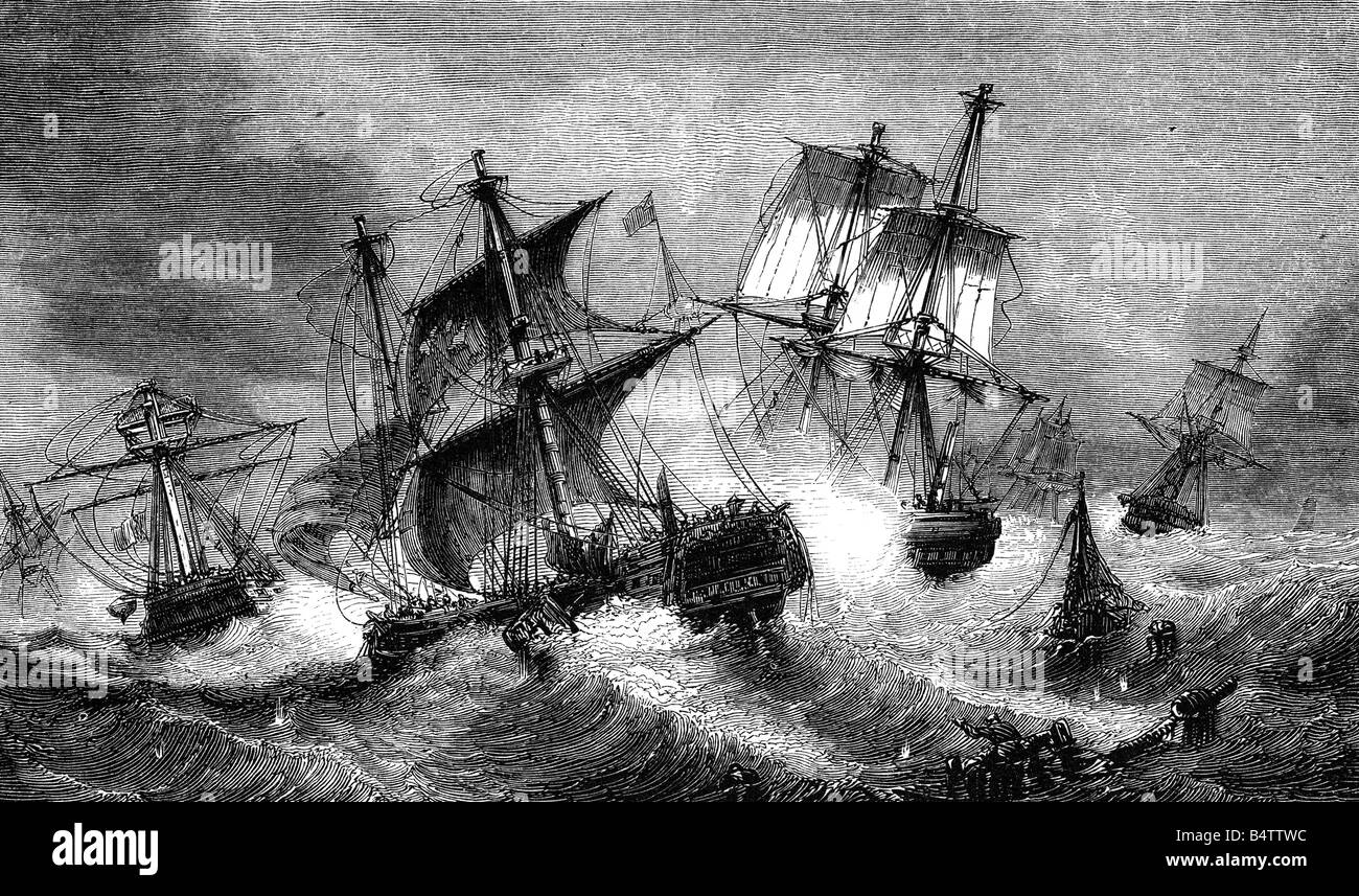 Eventi, Guerra rivoluzionaria americana 1775 - 1783, Battaglia Navale di Grenada, 6.7.1779, incisione in legno di Foulquier, Francia, 19th secolo, britannico, francese, Gran Bretagna, Francia, Caraibi, navi, navi, navi da guerra, flotta, marina, onde, 18th secolo, storico, storico, persone, Foto Stock