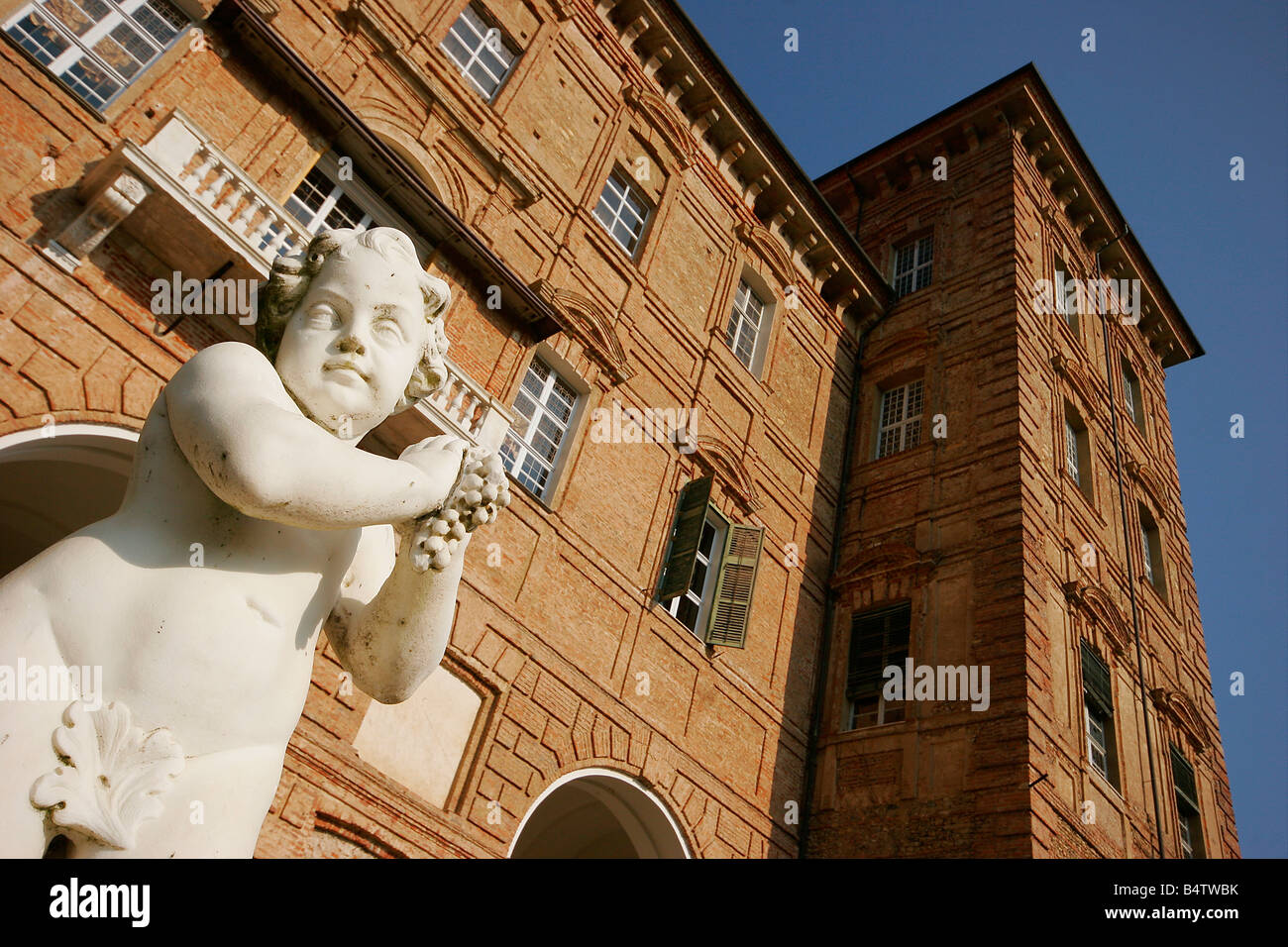Castello Agliè in Piemonte, Italia Foto Stock
